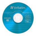 Płyta DVD+RW VERBATIM SLIM Color 4.7GB x4 (1) 43297