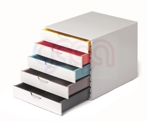 Pojemnik VARICOLOR z 5 kolorowymi szufladkami DURABLE 762527