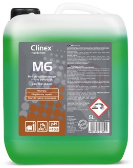 Płyn CLINEX M6 Medium 5L, do mycia mikroporowatych posadzek