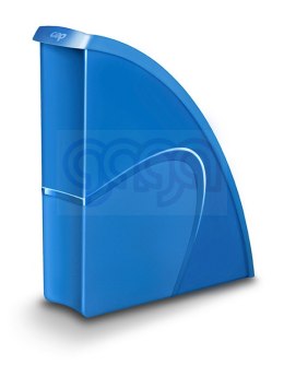 Pojemnik na dokumenty CEPPro Gloss, polistyren, niebieski