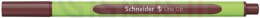 Cienkopis SCHNEIDER Line-Up, 0,4mm, ciemnobrązowy