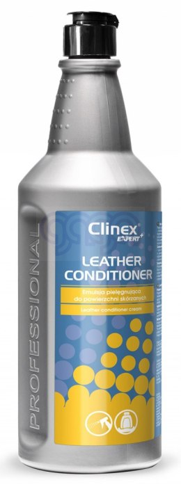 Emulsja pielęgnująca CLINEX Leather Conditioner 1L, do powierzchni skórzanych