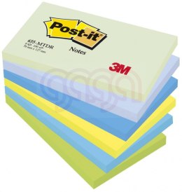 Karteczki samoprzylepne POST-IT® (655-MTDR), 127x76mm, 6x100 kart., paleta marzycielska