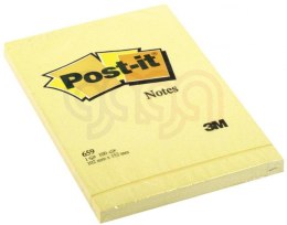 Karteczki samoprzylepne POST-IT® (659), 152x102mm, 1x100 kart., żółte