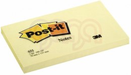 Karteczki samoprzylepne POST-IT® (655), 127x76mm, 1x100 kart., żółte