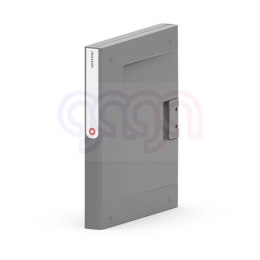 Folder NEW BINDER MOXOM, plastikowy, A4/35mm, ciemnoszary
