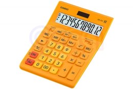 Kalkulator biurowy CASIO GR-12C-RG, 12-cyfrowy, 155x210mm,pomarańczowy
