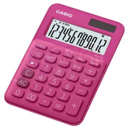 Kalkulator biurowy CASIO MS-20UC-RD-S, 12-cyfrowy, 105x149,5mm, czerwony