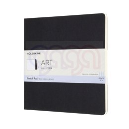 Art Sketch Pad Album MOLESKINE Square (19x19 cm), 48 stron, czarny