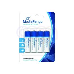 Baterie alkaliczne MEDIARANGE Premium Mignon AA, LR6, 1,5V, 4szt.