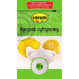 Kwasek cytrynowy CARUM, 20 g