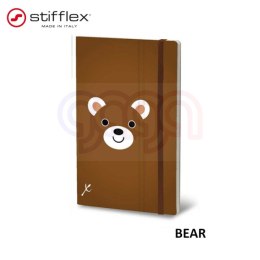 Notatnik STIFFLEX, 13x21cm, 192 strony, Bear