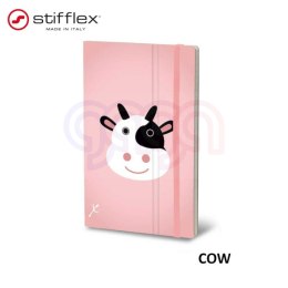 Notatnik STIFFLEX, 13x21cm, 192 strony, Cow