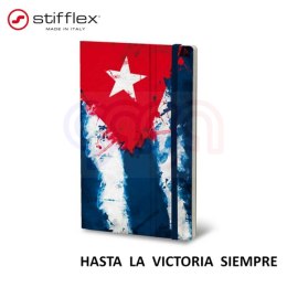 Notatnik STIFFLEX, 13x21cm, 192 strony, Hasta la Victoria Siempre