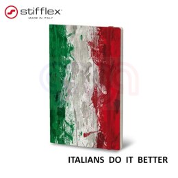 Notatnik STIFFLEX, 13x21cm, 192 strony, Italians Do It Better