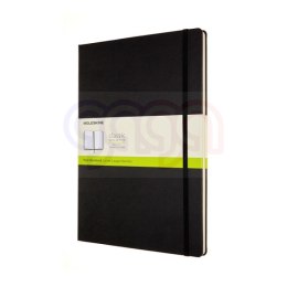 Notes MOLESKINE Classic A4 (21x29,7 cm) gładki, twarda oprawa, 192 strony, czarny