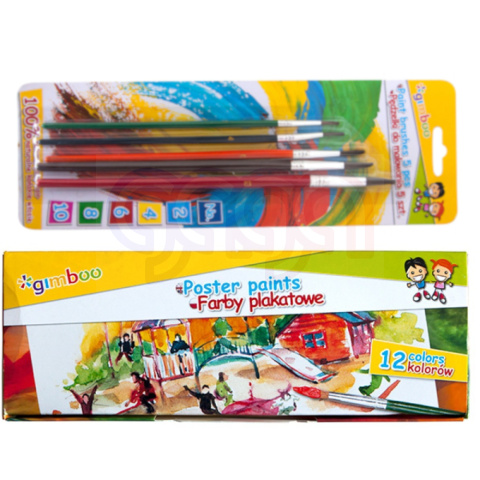 Zestaw malarski dla dzieci, wyprawka szkolna