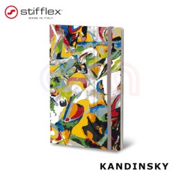 Notatnik STIFFLEX, 13x21cm, 192 strony, Kandinsky