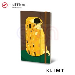 Notatnik STIFFLEX, 13x21cm, 192 strony, Klimt