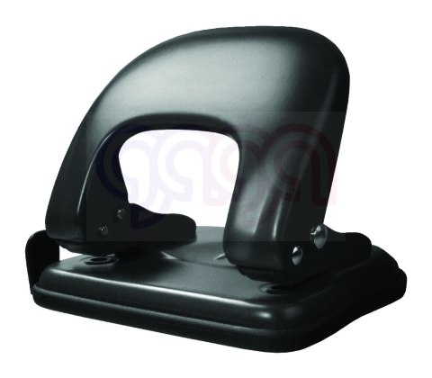 Dziurkacz metalowy średni czarny 25 ark. Tetis