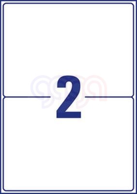 Etykiety polietylenowe ultra resistant, A4, 40 ark./op., 210x148mm, AVERY ZWECKFORM, L7916-40 SALE