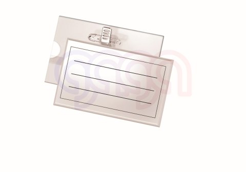 Identyfikator 90 mm x 55 mm Tetis