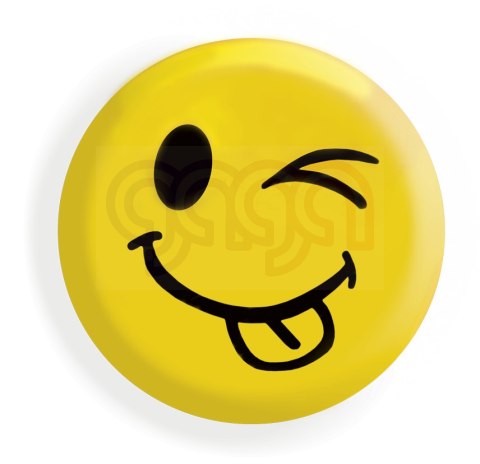 Magnesy do tablic żółte jęz. 30 mm/6 Tetis