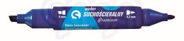 Marker suchoś. PREMIUM 2 końc. nieb. Tetis