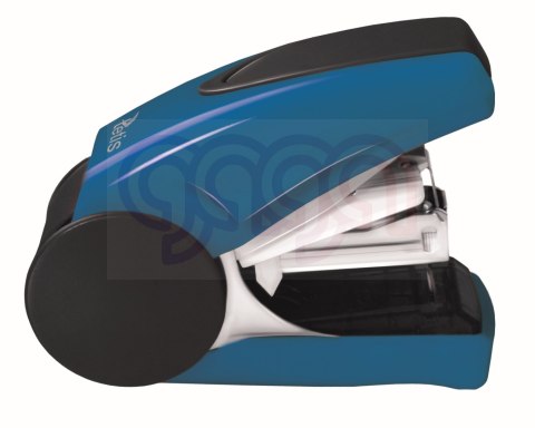 Mini zszywacz #10 niebiesko-czarny 20 ark. Tetis