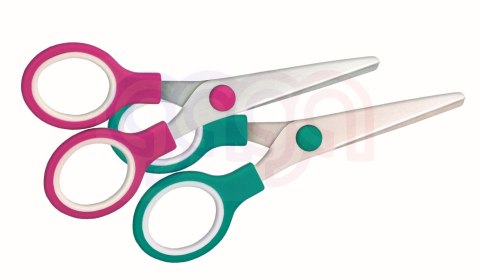 Nożyczki biurowe 5,5" mix 2 kol. Tetis