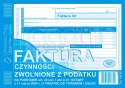 198-3E Faktura. Czynności zwolnione z podatku na podstawie art. 43 ust. 1 pkt. 2-41 ustawy z dnia 11 marca 2004 r. o podatku od 