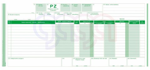 362-2 PZ przyjęcie materiału z zewnątrz 362-2