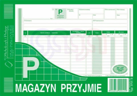 372-3 P magazyn przyjmie 372-3