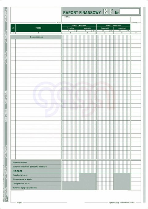 414-1 Raport finansowy 414-1