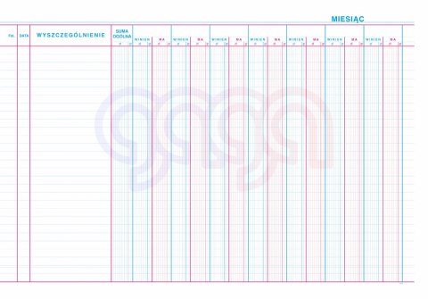 705-L Księga handlowa (amerykanka) 705-L
