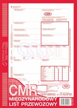 800-1N CMR Międzynarodowy list przewozowy (numerowany) 800-1N