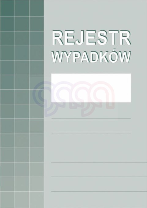 871-1N Protokół ustalenia okoliczności i przyczyn wypadku przy pracy 871-1N
