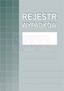 875-1 Rejestr wypadków 875-1