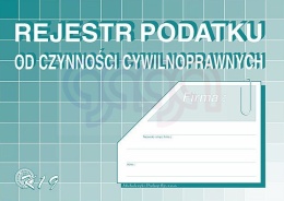 DRUK REJESTR PODATKU OD CZYNNOŚCI CYWILNOPRAWNYCH