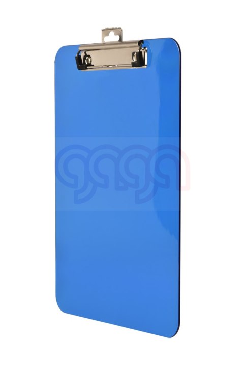 Deska z metalowym klipem A4 niebieska Tetis
