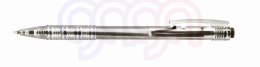 Długopis z bocznym autom. 0,7 mm wkł. czarny Tetis