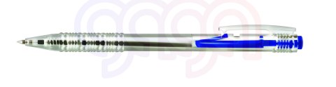 Długopis z bocznym autom. 0,7 mm wkł. nieb. Tetis