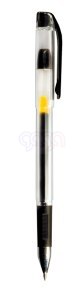 Długopis żelowy 0,7 mm wkł. czarny Tetis