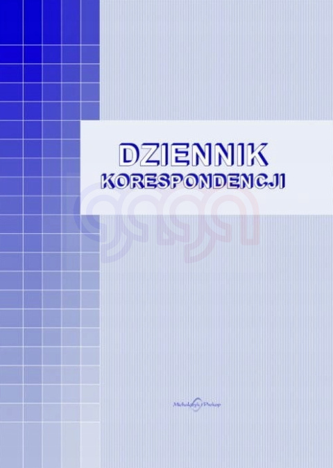 Druk Dziennik korespondencji A4 192 strony