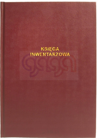 Druk Księga inwentarzowa płótno A4 plotno 715-B