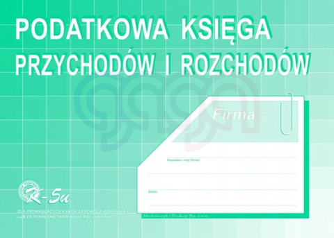 Druk PODATKOWA KSIĘGA KOMPUTEROWA A4