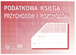 Druk Podatkowa księga przychodów i rozchodów A4 96