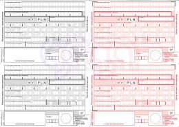F-131-2 Podatki 4-odcinkowe polecenie przelewu - wpłata gotówkowa F-131-2