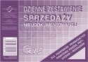 K15 Dzienne zestawienie sprzedaży nieudokumentowanej (dla podatników prowadzących podatkową księgę przychodów i rozchodów) K-15