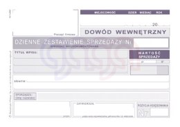 K15 Dzienne zestawienie sprzedaży nieudokumentowanej (dla podatników prowadzących podatkową księgę przychodów i rozchodów) K-15